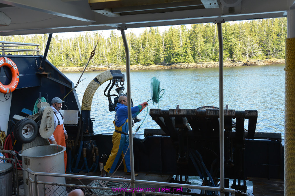 345: Carnival Miracle Alaska Cruise, Ketchikan, Bering Sea Crab Fisherman's Tour, 