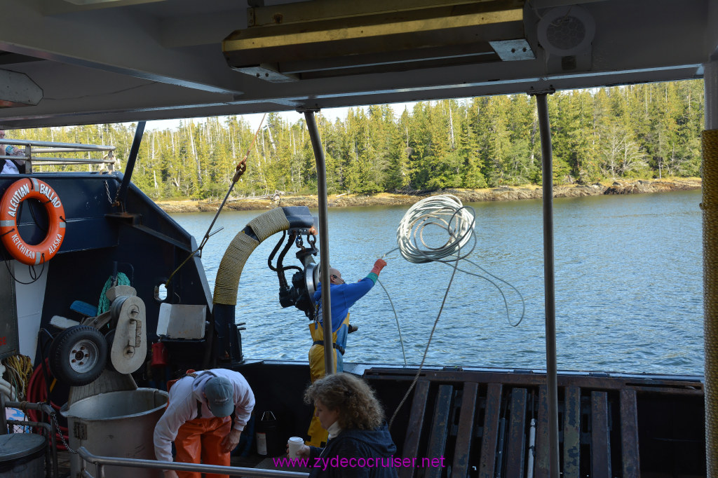 351: Carnival Miracle Alaska Cruise, Ketchikan, Bering Sea Crab Fisherman's Tour, 
