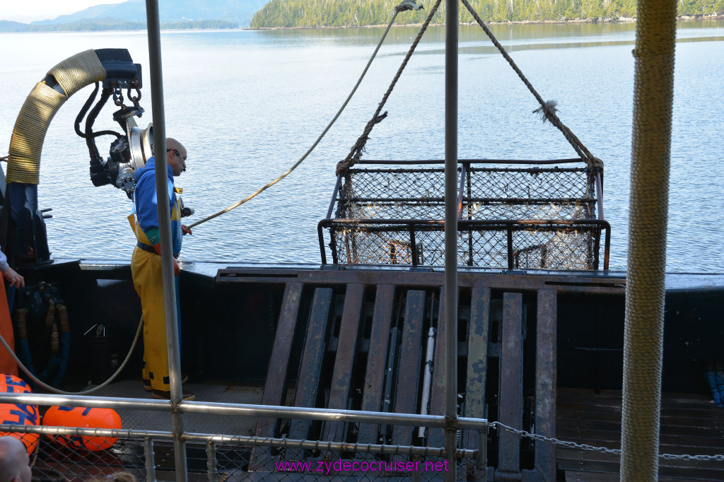 409: Carnival Miracle Alaska Cruise, Ketchikan, Bering Sea Crab Fisherman's Tour, 