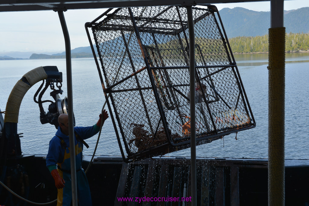 411: Carnival Miracle Alaska Cruise, Ketchikan, Bering Sea Crab Fisherman's Tour, 