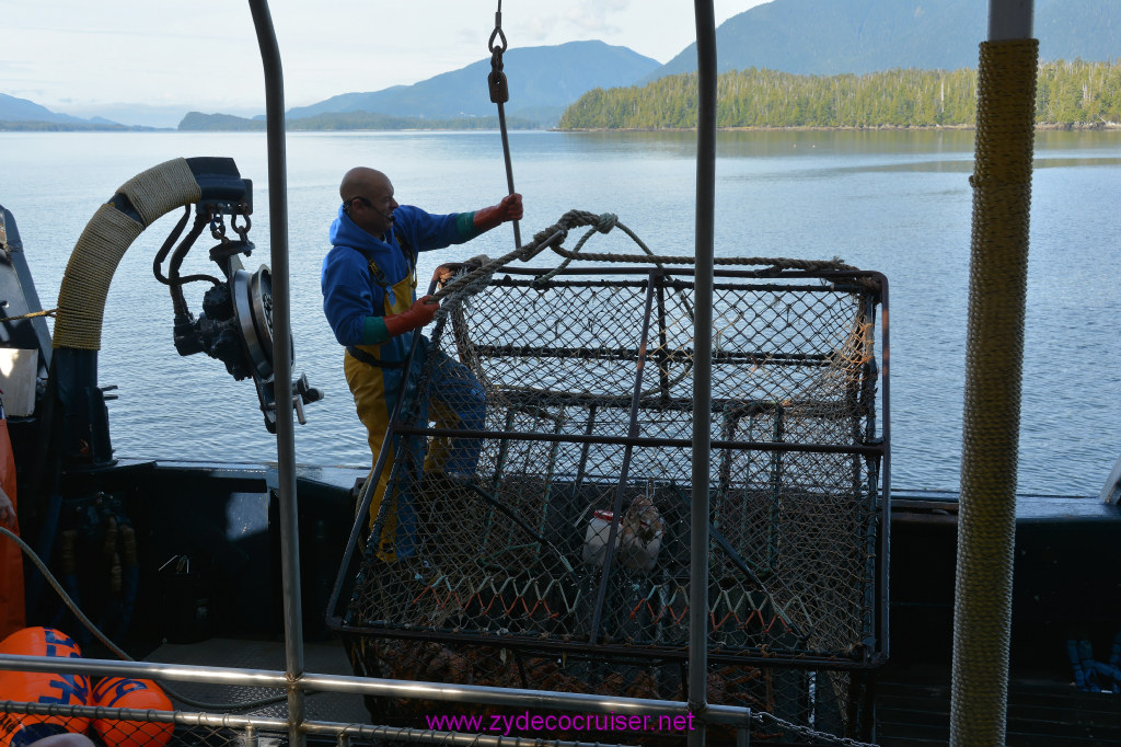 413: Carnival Miracle Alaska Cruise, Ketchikan, Bering Sea Crab Fisherman's Tour, 