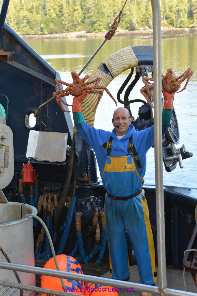 442: Carnival Miracle Alaska Cruise, Ketchikan, Bering Sea Crab Fisherman's Tour, 
