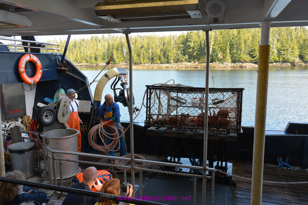 455: Carnival Miracle Alaska Cruise, Ketchikan, Bering Sea Crab Fisherman's Tour, 