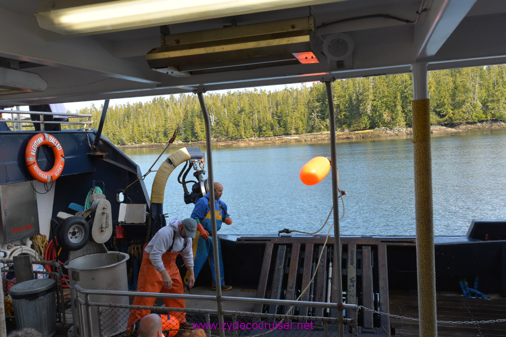 463: Carnival Miracle Alaska Cruise, Ketchikan, Bering Sea Crab Fisherman's Tour, 