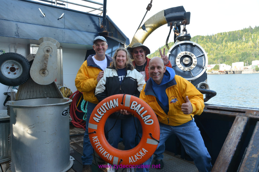 516: Carnival Miracle Alaska Cruise, Ketchikan, Bering Sea Crab Fisherman's Tour, 