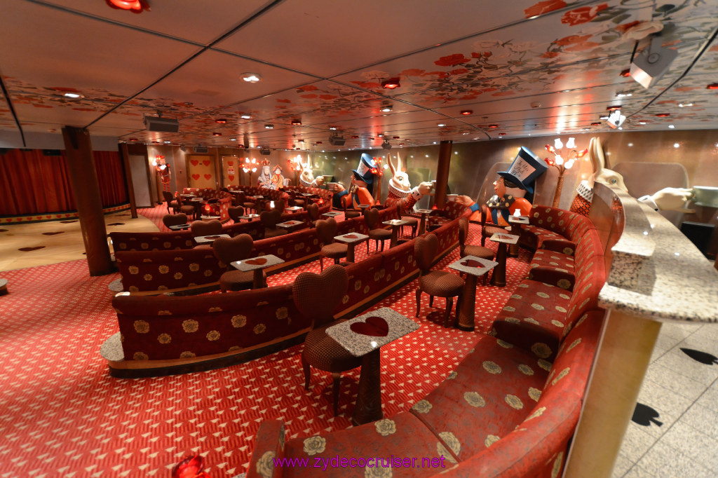 004: Carnival Miracle Alaska Cruise, Sea Day 2, Mad Hatter's Ball