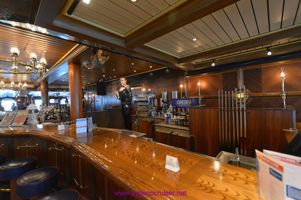 014: Carnival Miracle Alaska Cruise, Sea Day 2, Casino Bar