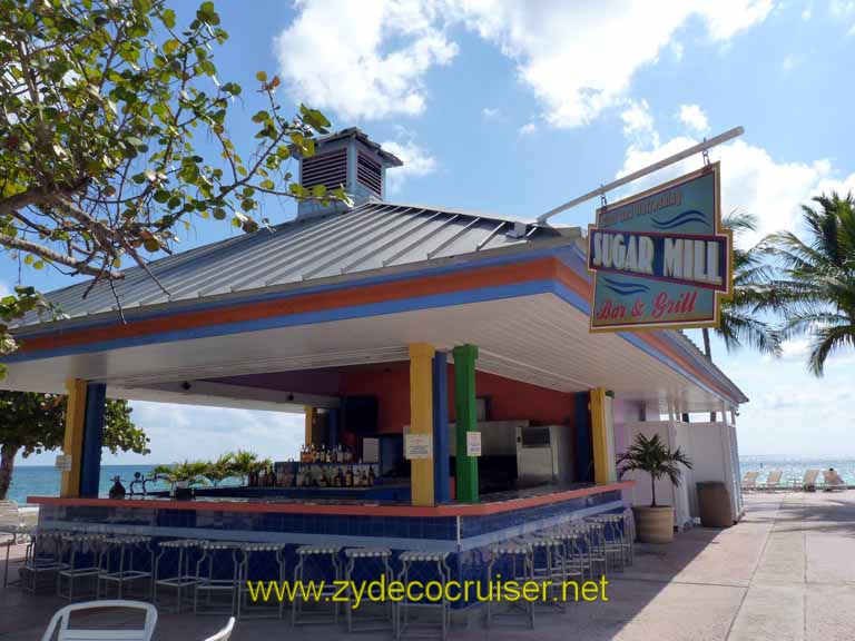 296: Carnival Sensation, Freeport, Bahamas, Sugar Mill Bar and Grill, Our Lucaya