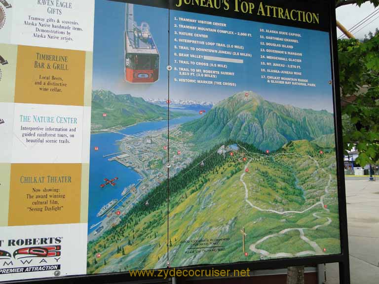 030: Carnival Spirit - Juneau's Top Attraction - Mount Roberts Tramway