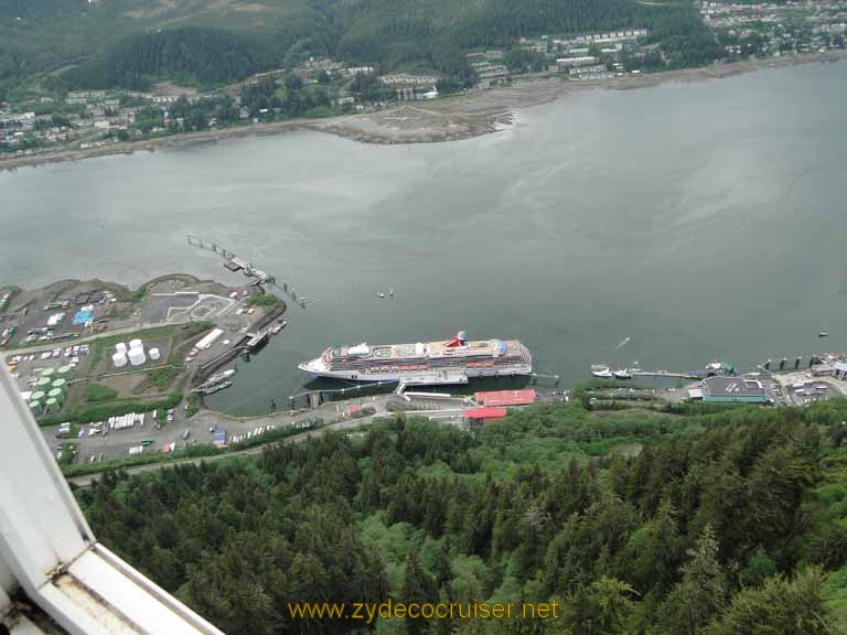 045: Carnival Spirit in Juneau, AK - view from Mount Roberts