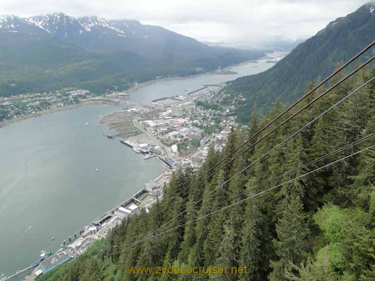 049: Carnival Spirit - view of Juneau from Mount Roberts