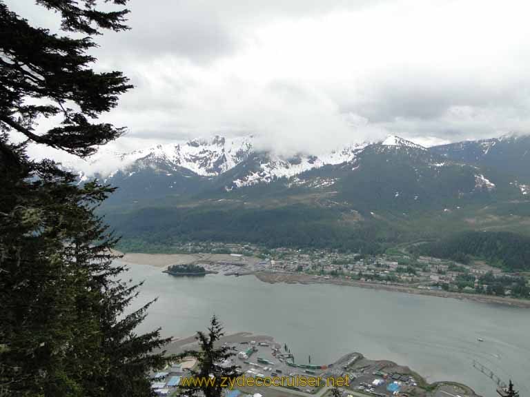 071: Carnival Spirit - View from Mount Roberts - Juneau, AK