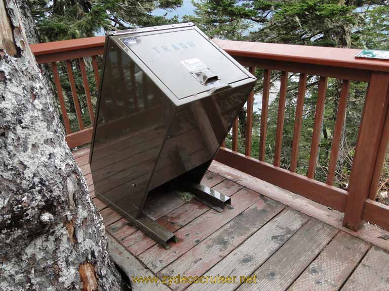 080: Carnival Spirit - Mount Roberts - Bear Proof Trash Container 