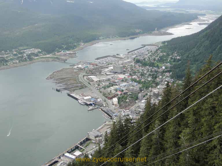 093: Carnival Spirit - View of Juneau, Alaska from Mount Roberts