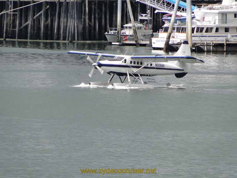 105: Carnival Spirit - Floatplane landing in Juneau