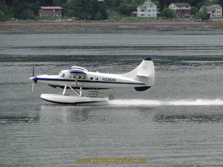 107: Carnival Spirit - Floatplane landing in Juneau