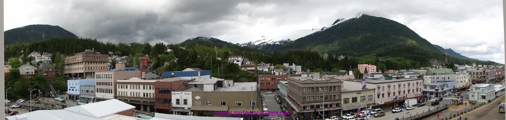 104: Carnival Spirit, Alaska, Ketchikan, Panorama