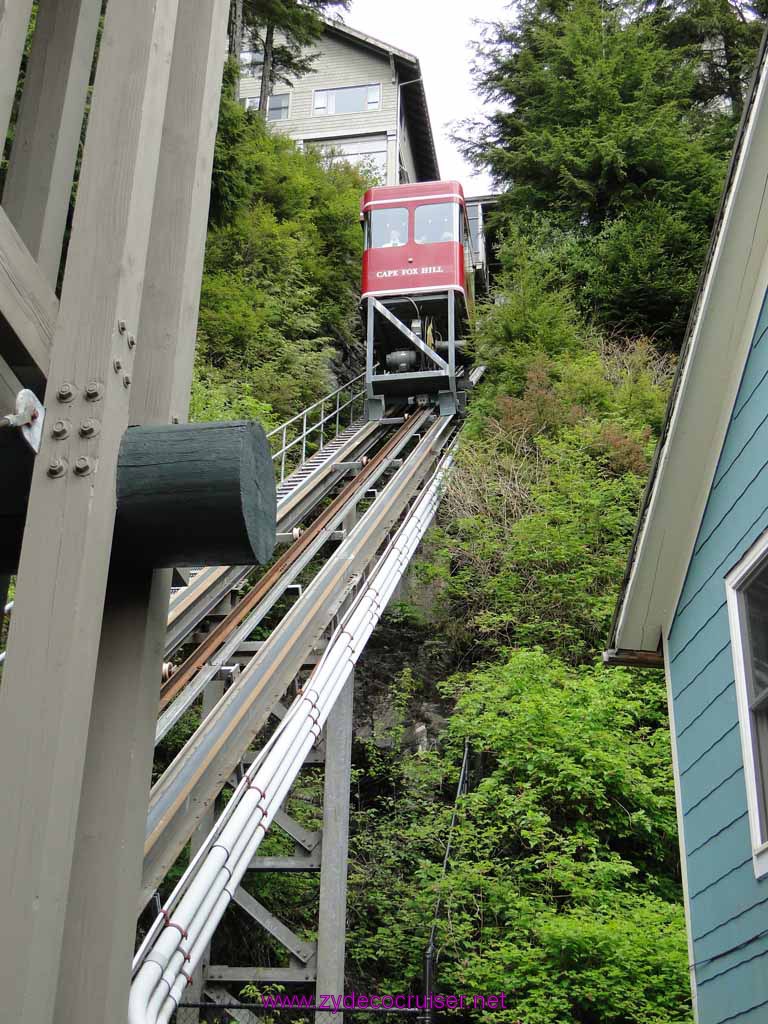 132: Carnival Spirit, Alaska, Ketchikan, Cape Fox Lodge Funicular