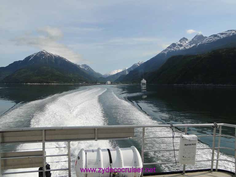 010: Carnival Spirit, Skagway, Alaska - Eagle Preserve Wildlife River Adventure - Ferry to Haines