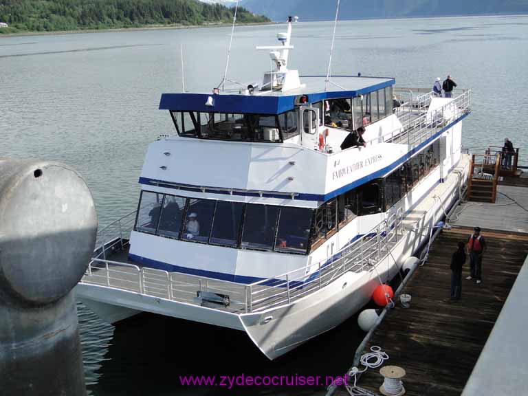 032: Carnival Spirit, Skagway, Alaska - Eagle Preserve Wildlife River Adventure - the Haines Ferry