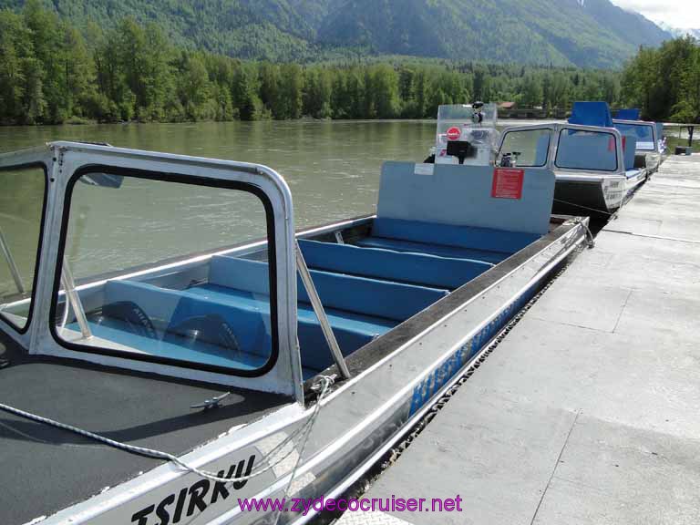 050: Carnival Spirit, Skagway, Alaska - Eagle Preserve Wildlife River Adventure - Jet Boats