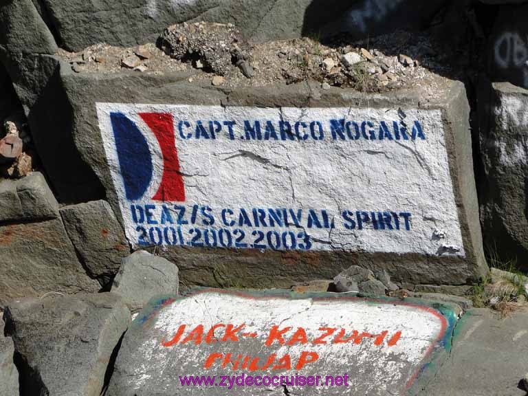 199: Carnival Spirit, Skagway, Alaska - Carnival Spirit Graffiti 