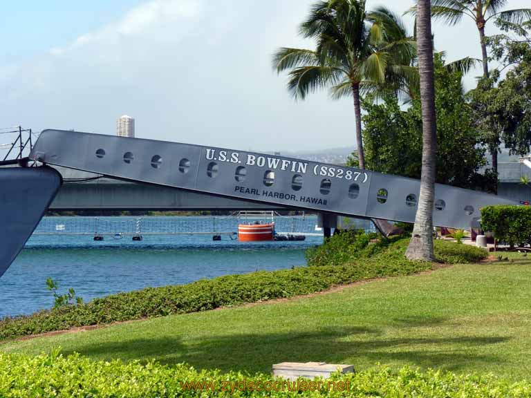 340: Carnival Spirit, Honolulu, Hawaii, Pearl Harbor VIP and Military Bases Tour, Pearl Harbor, U.S.S. Bowfin (SS287) 
