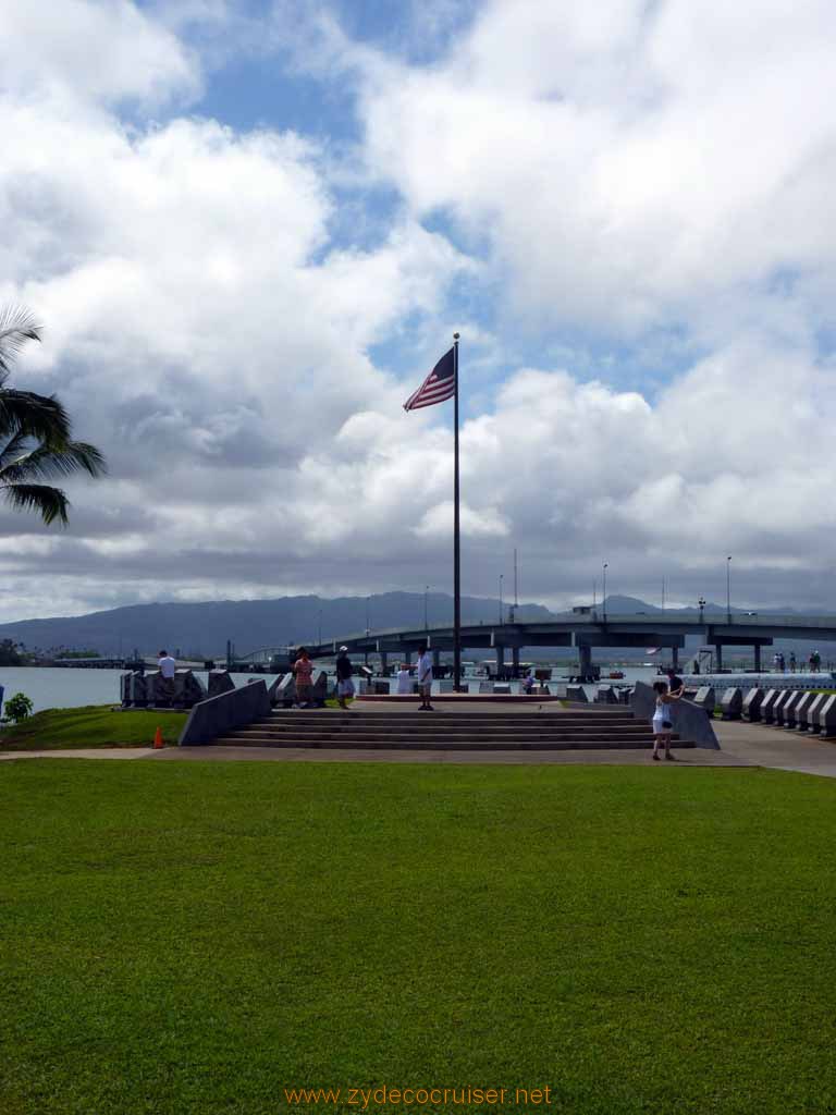 347: Carnival Spirit, Honolulu, Hawaii, Pearl Harbor VIP and Military Bases Tour, Pearl Harbor, Waterfront Memorial