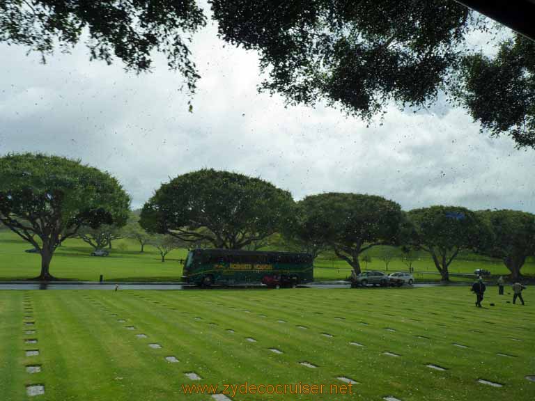 371: Carnival Spirit, Honolulu, Hawaii, Pearl Harbor VIP and Military Bases Tour, National Memorial Cemetery of the Pacific, Punchbowl,