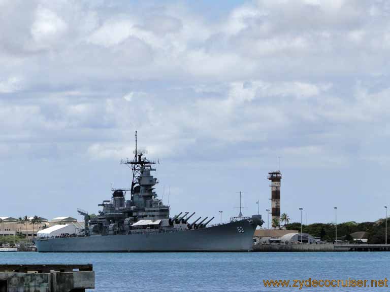 532: Carnival Spirit, Honolulu, Hawaii, Pearl Harbor VIP and Military Bases Tour, Pearl Harbor, USS Missouri