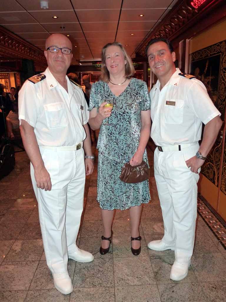 168: Carnival Spirit, Sea Day 1 - Chief Engineer and Staff Chief