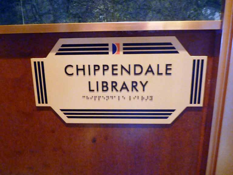 071: Carnival Spirit, Sea Day 2 - Chippendale Library & Internet Cafe