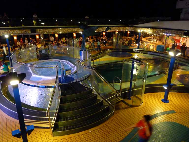 034: Carnival Spirit, Hawaii Cruise, Sea Day 5 - Dance Party Under the Stars