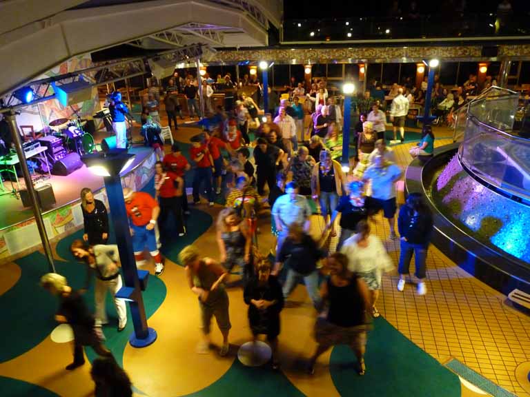 048: Carnival Spirit, Hawaii Cruise, Sea Day 5 - Dance Party Under the Stars