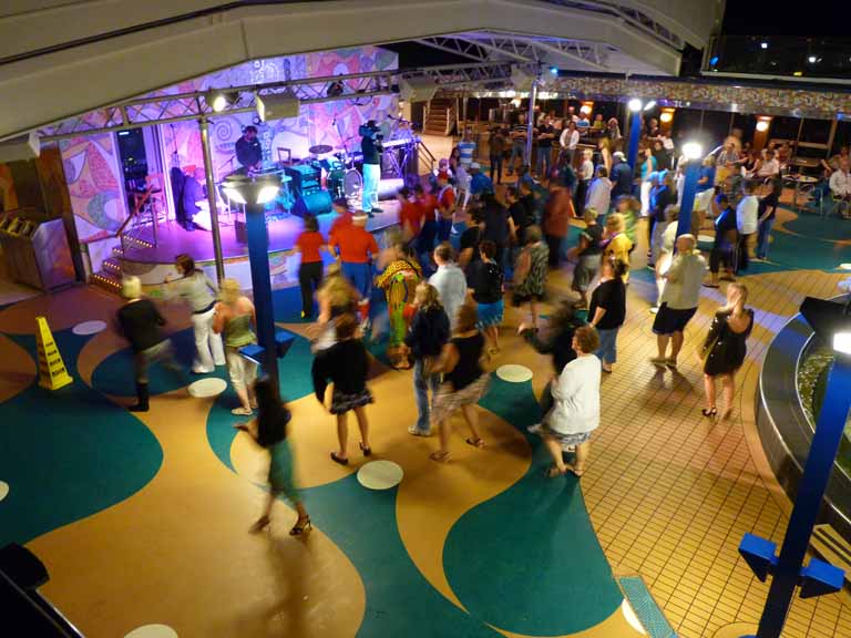 051: Carnival Spirit, Hawaii Cruise, Sea Day 5 - Dance Party Under the Stars