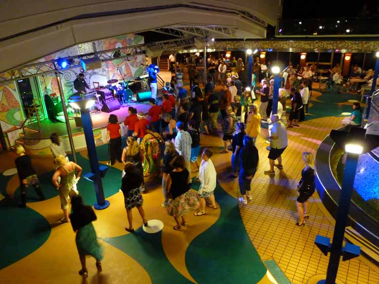 052: Carnival Spirit, Hawaii Cruise, Sea Day 5 - Dance Party Under the Stars