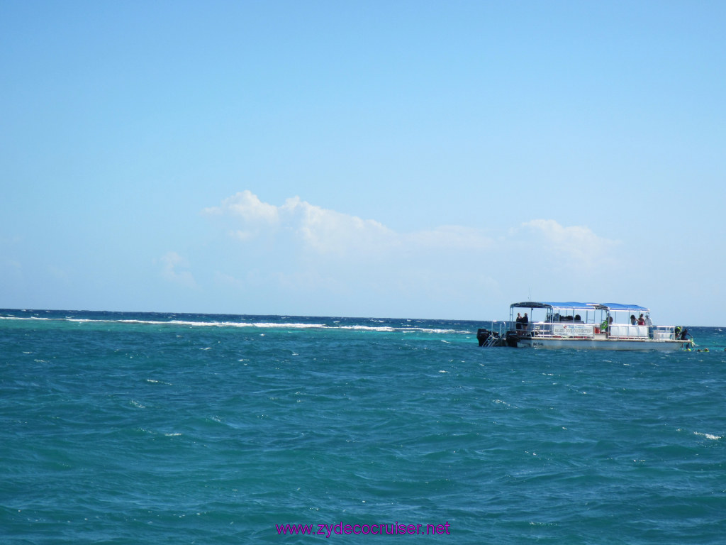 037: Carnival Sunshine, John Heald's Bloggers Cruise, BC7, Belize, Sergeant's Cay Snorkel Adventure