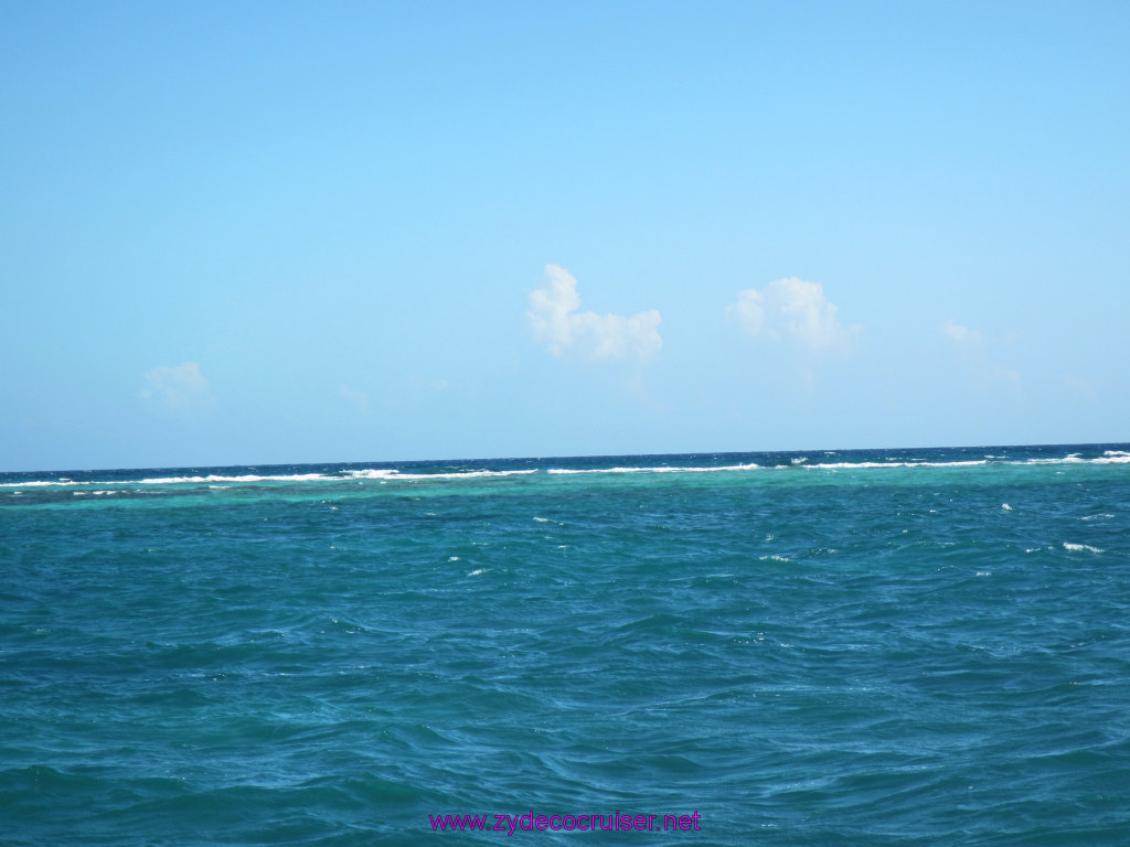 038: Carnival Sunshine, John Heald's Bloggers Cruise, BC7, Belize, Sergeant's Cay Snorkel Adventure