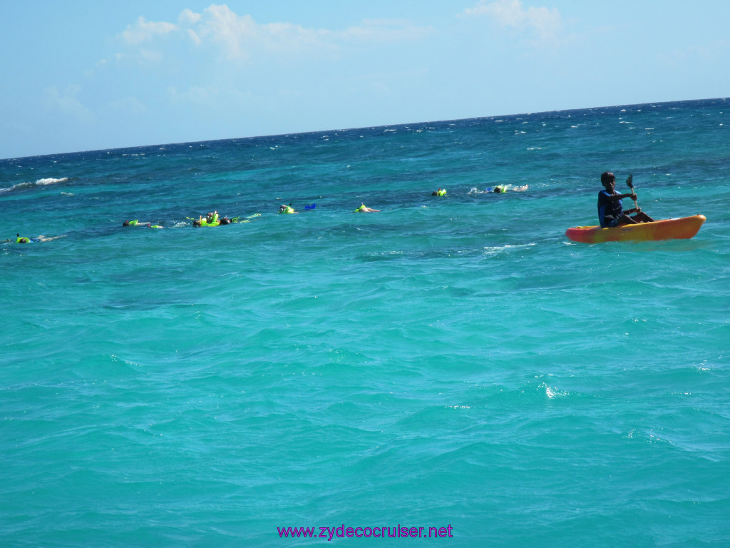 039: Carnival Sunshine, John Heald's Bloggers Cruise, BC7, Belize, Sergeant's Cay Snorkel Adventure