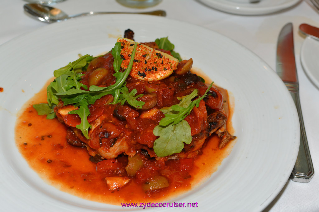 034: Carnival Cruise Seaday Brunch, Hen Alla Diavola (spicy and tasty) 