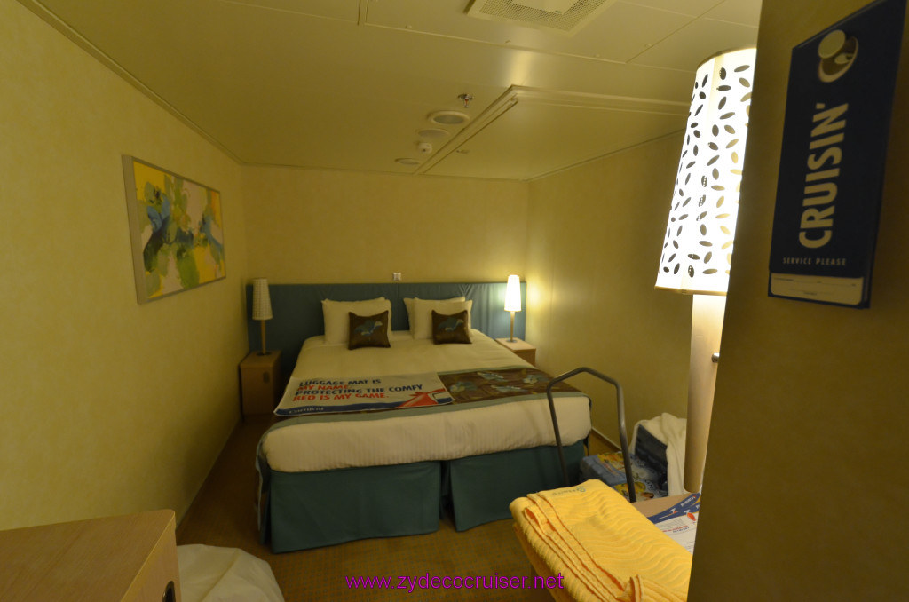 046: Carnival Sunshine Cruise, Barcelona, Embarkation, Stateroom 11006