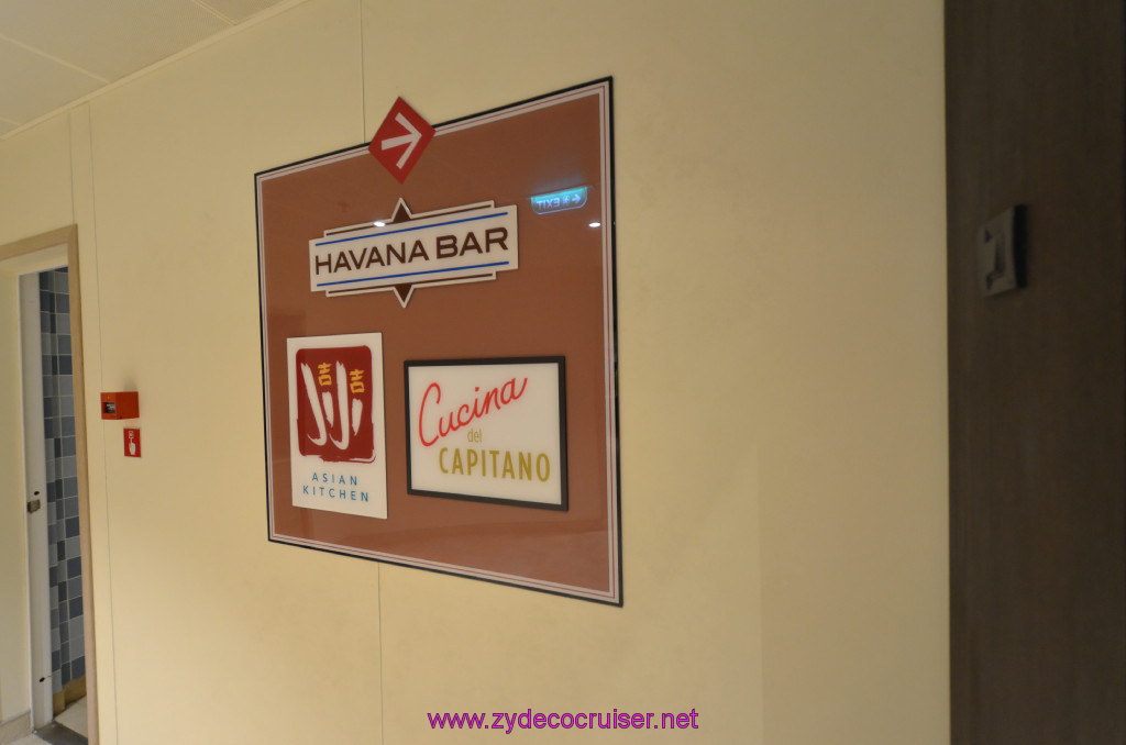 226: Carnival Sunshine Cruise, Barcelona, Embarkation, to Havana Bar, Ji Ji Asian Kitchen, and Cucina del Capitano, 