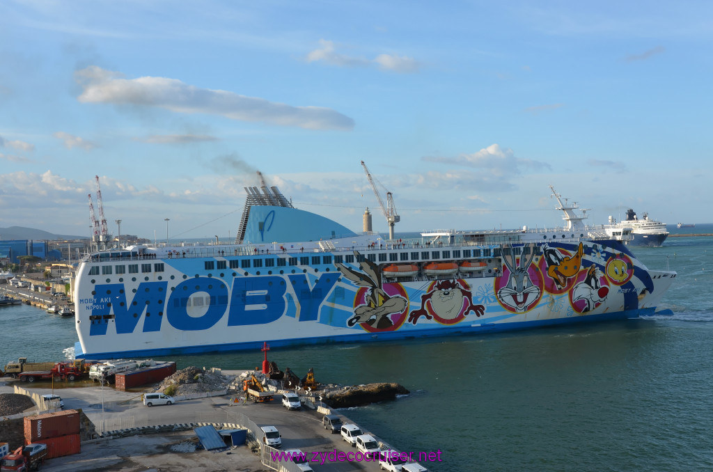 008: Carnival Sunshine Cruise, Livorno, MOBY, 