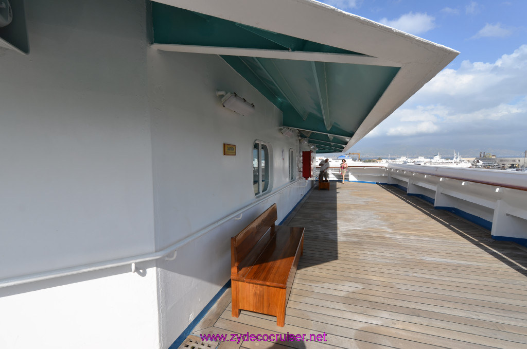 200: Carnival Sunshine Cruise, Messina, Deck Forward Observation Area, 
