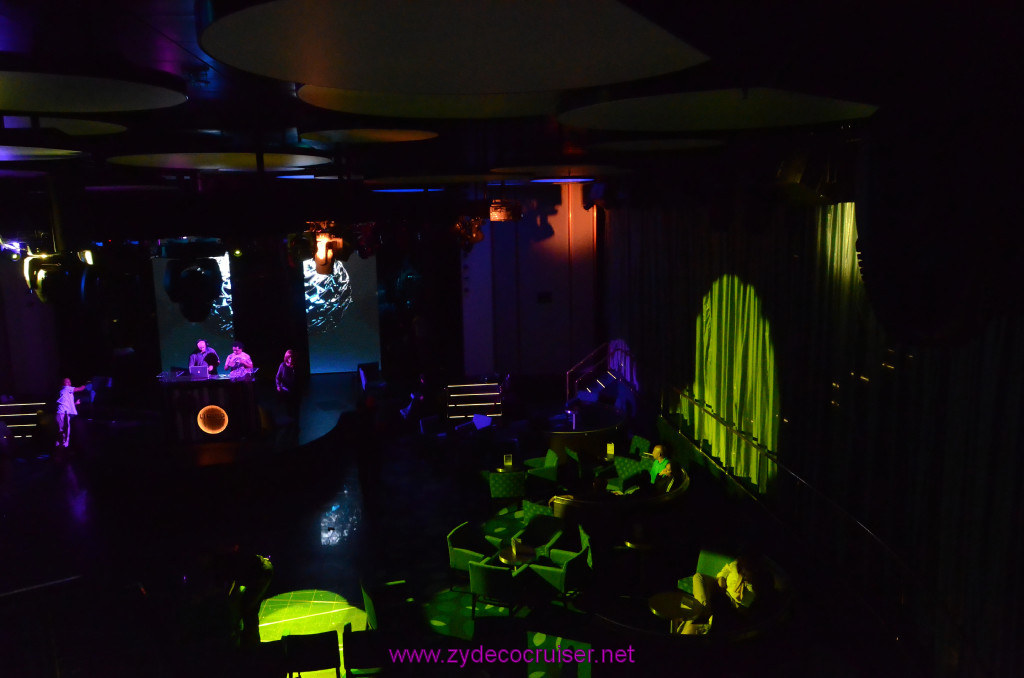 266: Carnival Sunshine Cruise, Messina, Liquid Lounge, Conversion to Night Club, 