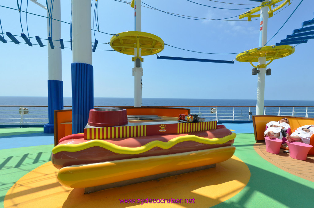 069: Carnival Sunshine Cruise, Fun Day at Sea, Sea Dogs, Sports Square, 11am-3pm, Sea Days