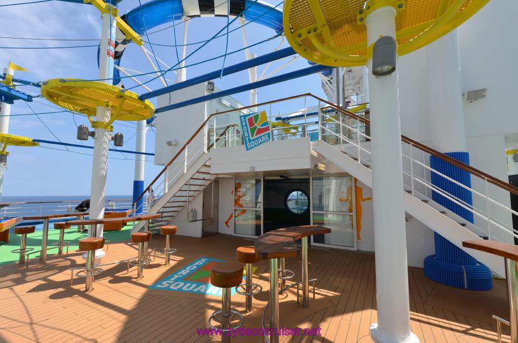 071: Carnival Sunshine Cruise, Fun Day at Sea, Sports Square, 