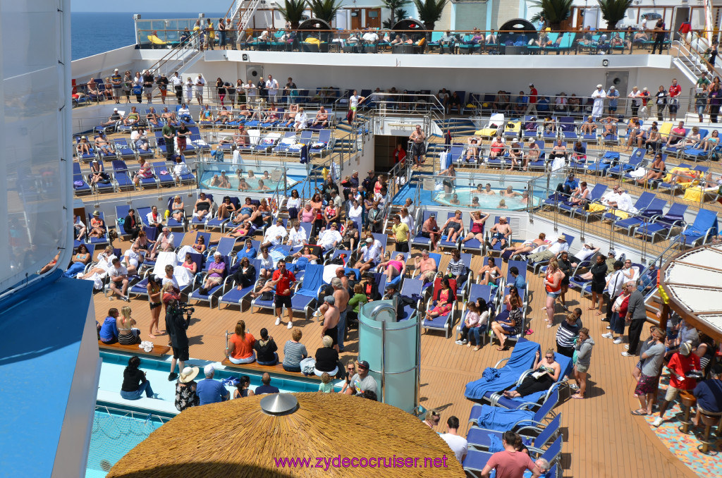 079: Carnival Sunshine Cruise, Fun Day at Sea, Lido, 