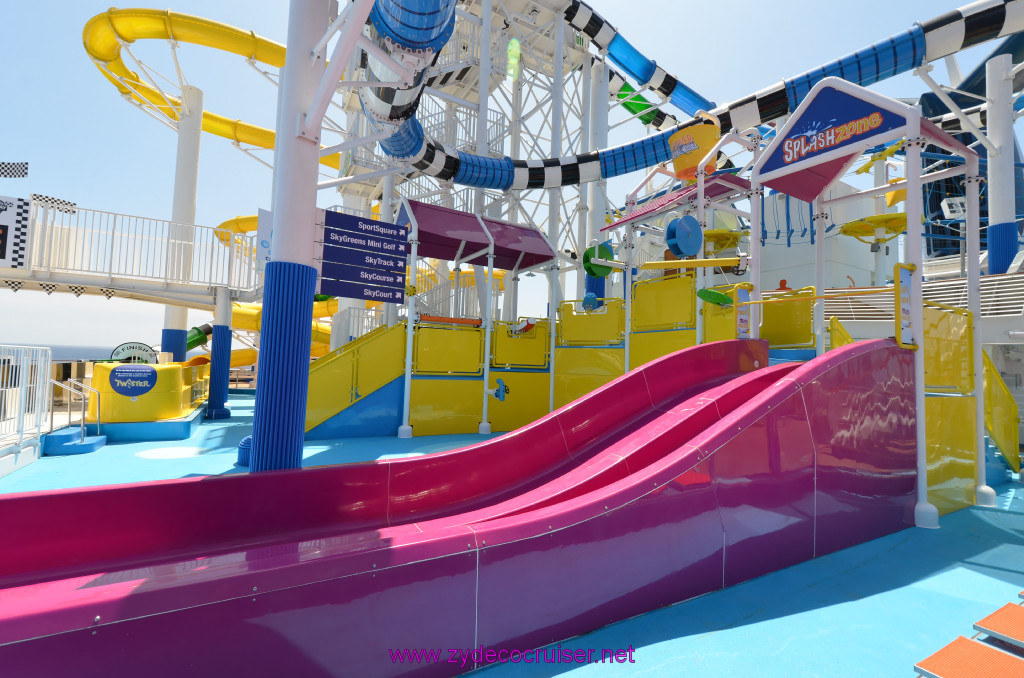 087: Carnival Sunshine Cruise, Fun Day at Sea, Waterpark, Splashzone, 