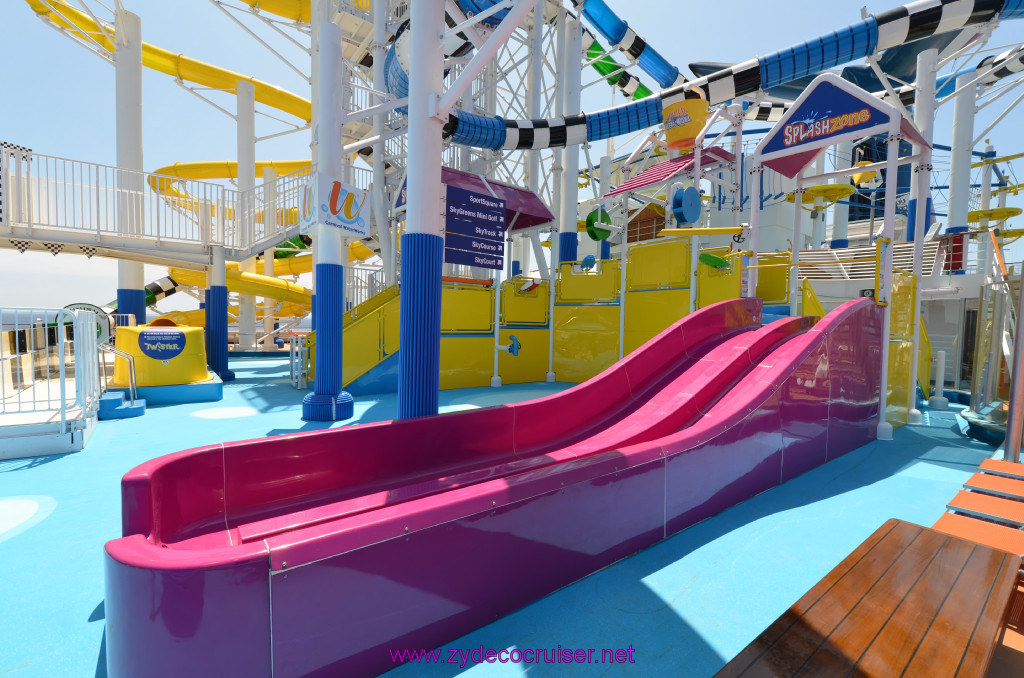 088: Carnival Sunshine Cruise, Fun Day at Sea, Waterworks, Splashzone, 